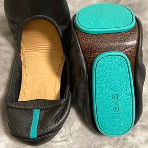 Tieks Black Matte Flats
